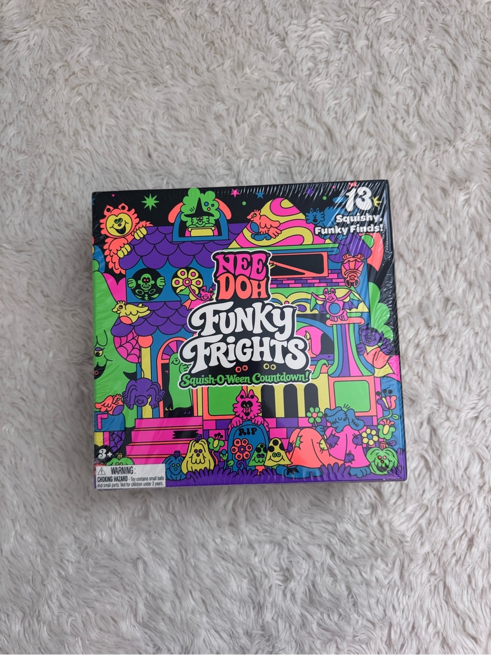 BNIB Schylling NeeDoh Funky Frights Squish-O-Ween Countdown - Authentic, HTF